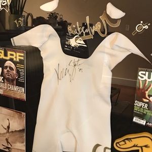 Kelly Slater Autographed & Worn Wetsuit